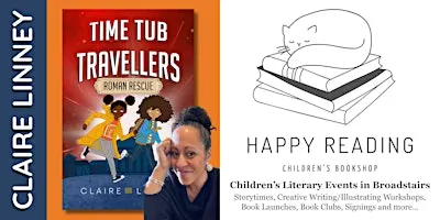 Kid’s Author Event: Claire Linney 'Time Tub Travellers: Roman Rescue' (7+)