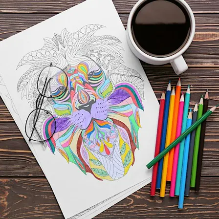 Coffee & Coloring at the Cohen Clinic