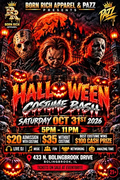 BORNRICH APPAREL & PAZZ PRESENTS: THE ULTIMATE HALLOWEEN BASH 2026