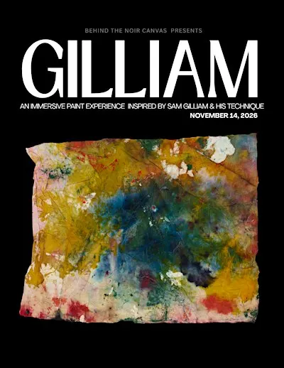 Draped in Color — A Paint Experience Inspired By Sam Gilliam