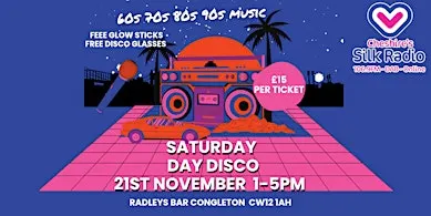DANCING IN THE DAYLIGHT RADLEYS BAR CONGLETON