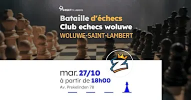 Rencontre d'échecs - Woluwe-Saint-Lambert - Club echecs woluwe