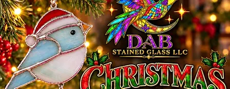 Andover Community Center Stained Glass Christmas Bird Workshop