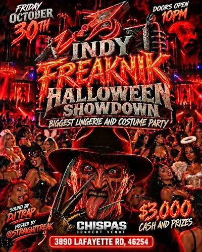 Indy Freaknik Halloween Showdown! Friday 10.30 | 10PM