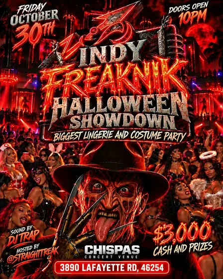 Indy Freaknik Halloween Showdown! Friday 10.30 | 10PM