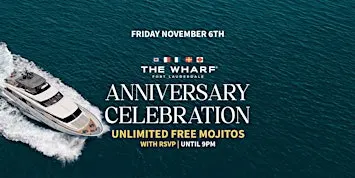 Wharf 7th Year Anniversary Friday
