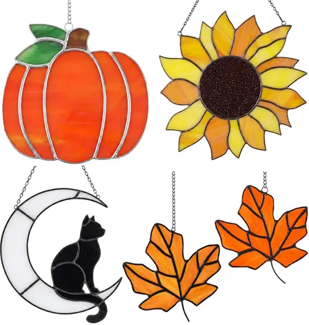 Autumn Stained Glass with Melanie