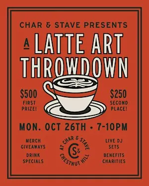CHAR & STAVE BARISTA THROWDOWN