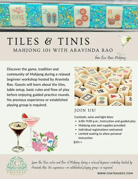 Tiles and Tinis: Mahjong 101