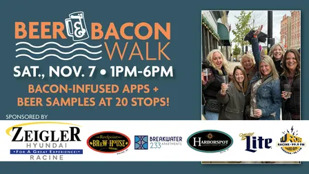 Downtown Racine Beer and Bacon Walk