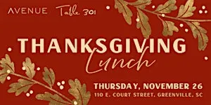 Thanksgiving at AVENUE