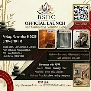 BSDC Spa & Wellness Center Official Launch: Spa Sampler & Vendor Expo