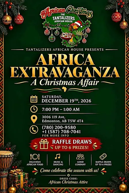 Africa Extravaganza- A Christmas Affair