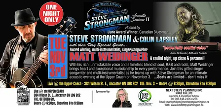 The Blues Studio Steve Strongman Acoustic Sessions II