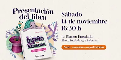 Presentación del libro El diseño como mediación