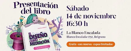 Presentación del libro El diseño como mediación