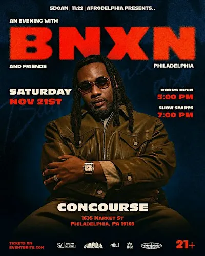 An Evening with BNXN (Benson) — Live in Philadelphia
