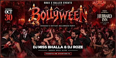 BOLLYWEEN | CHICAGO'S HOTTEST BOLLYWOOD-HALLOWEEN PARTY | FRI OCT 30