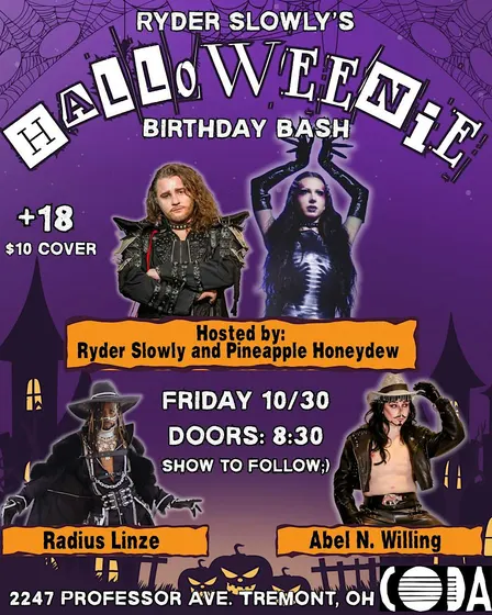 Drag Night: Halloween Birthday Bash at CODA