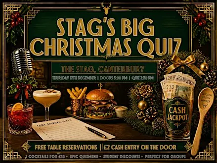 The Big Christmas Quiz | The Stag Canterbury