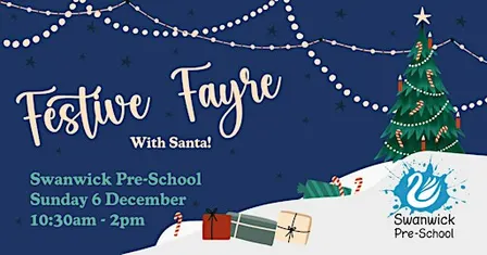 Festive fayre (with Santa!) at Pre-School