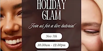 Holiday Glam Workshop ✨