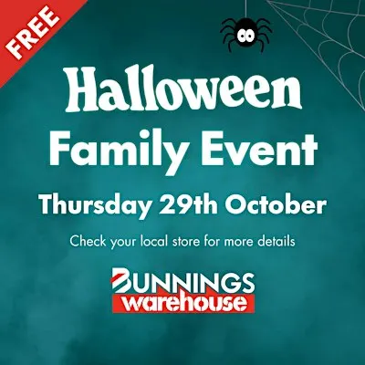 FREE: Bunnings Halloween Family Event