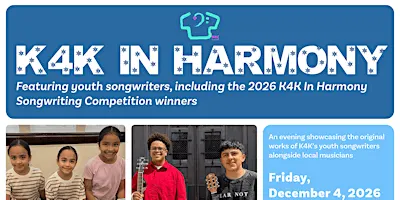 K4K in Harmony Annual Concert 2026