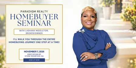 FREE Homebuyer Seminar with Paradigm Realty