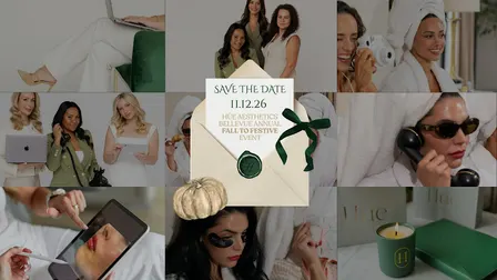 From Fall to Festive - A Hūe Holiday Beauty Event