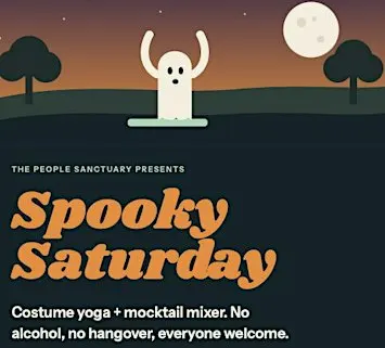 Spooky Sober Saturday