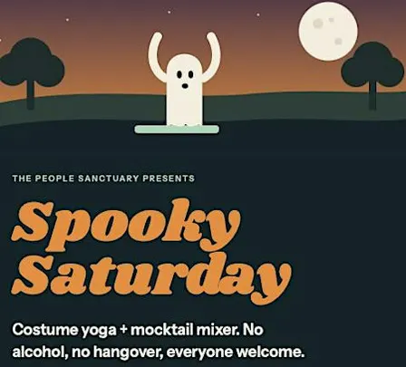 Spooky Sober Saturday