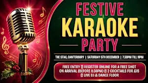 Festive Saturday Night Karaoke Party