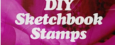 DIY Carved Sketchbook Stamps