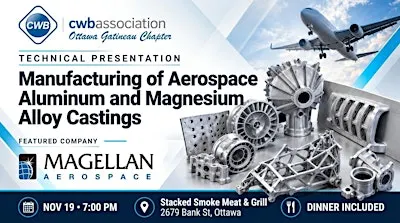 CWB Association - Manufacturing of Aerospace Aluminum and Magnesium Casting