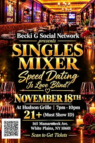 Singles Mixer : Speed Dating in White Plains, NY