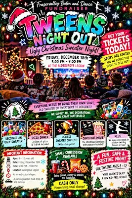 FVBD Kids night out, need a break or night out ?