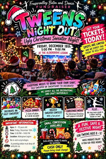 FVBD Kids night out, need a break or night out ?