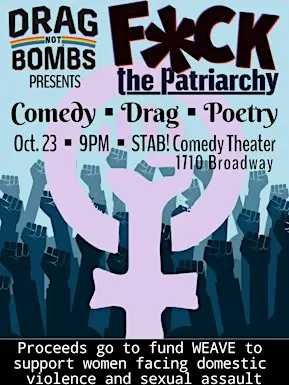Drag Not Bombs - Comedy Variety Benefit Show