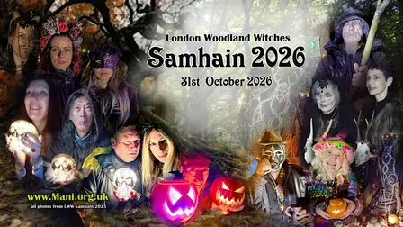 Woodland  Witches Samhain Ritual 2026 (Halloween, London)