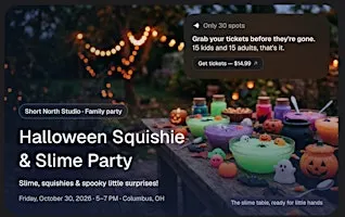 Halloween Squishie & Slime Party Short North