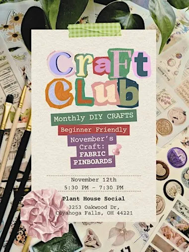 Craft Club: DIY Fabric Pinboards