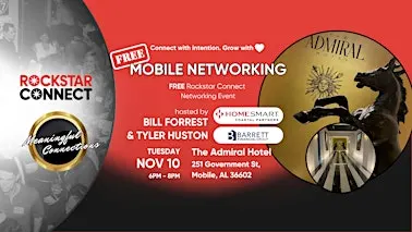 Free Mobile Rockstar Connect Networking Event (November - Mobile, AL)