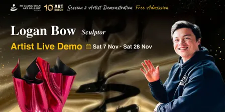 2026 Art Salon Live Demo by Sculptor Logan Bow