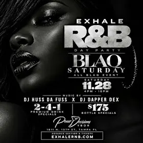 Thanksgiving Weekend Exhale RnB DayParty
