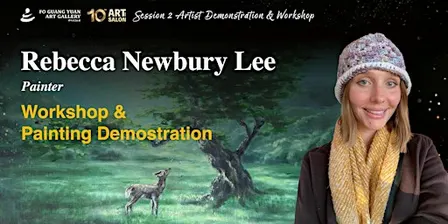 2026 Art Salon Workshop & Live Demo by Painter Rebecca Newbury-lee