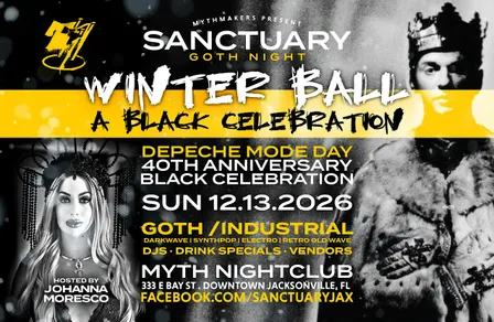 Sanctuary Goth Night Winter Ball: BLACK CELEBRATION | 12.13.26