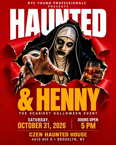HAUNTED & HENNY | Brooklyn's Halloween Costume Party 2026