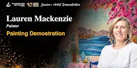 2026 Art Salon Painting Demonstration by Lauren Mackenzie