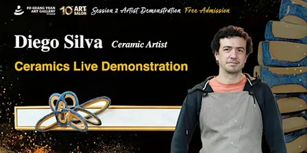 2026 Art Salon Ceramic Live Demonstration by Diego Silva